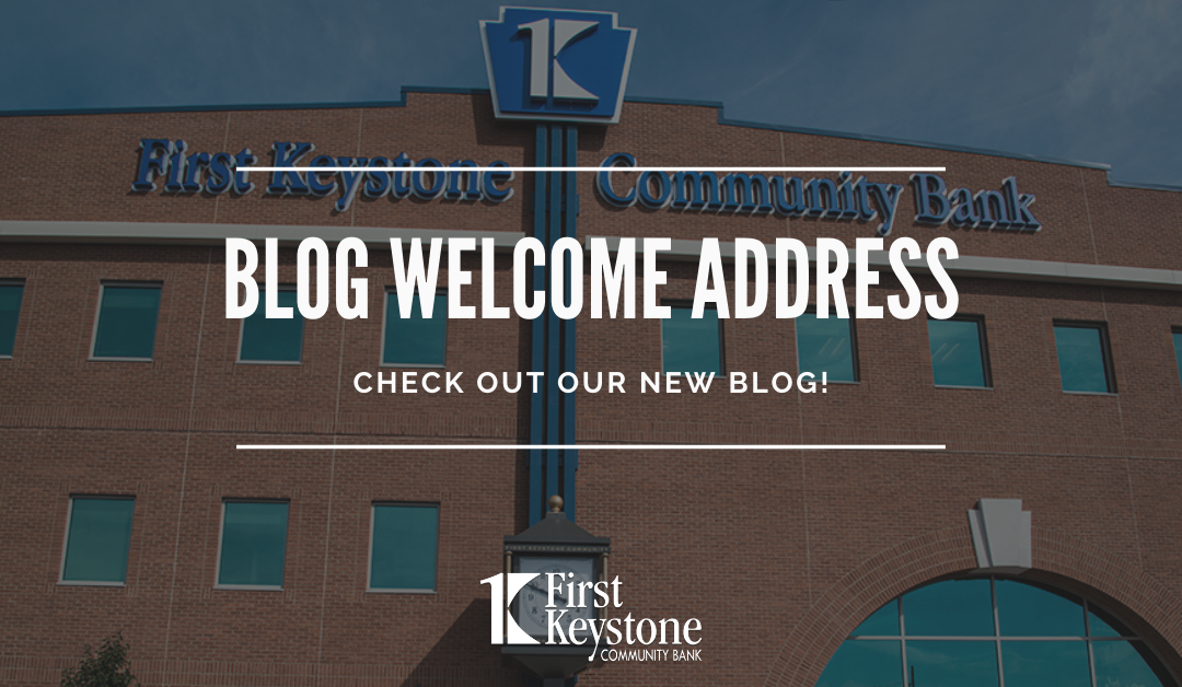 Blog Welcome Address