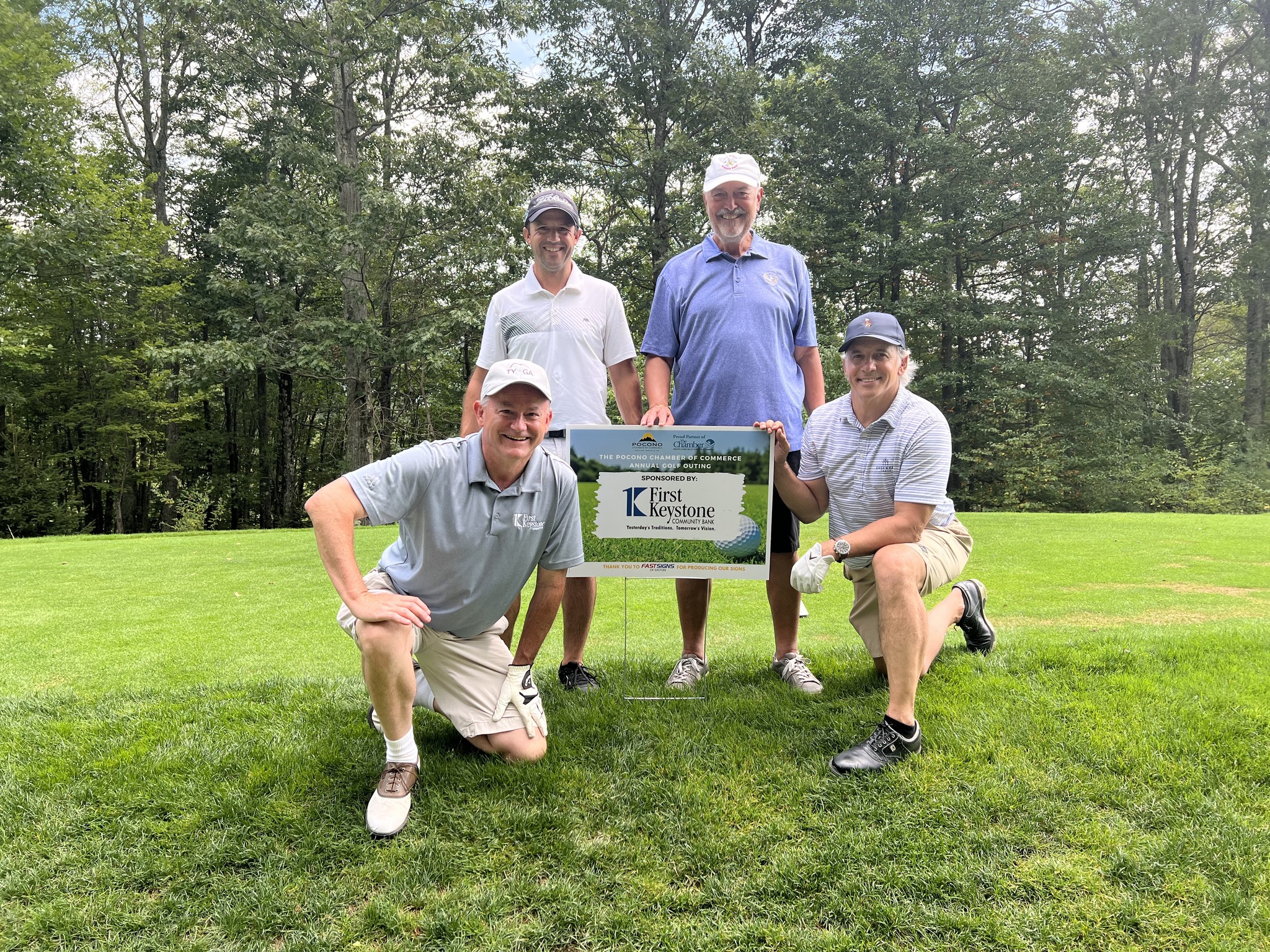 Pocono Chamber Golf Tournament First Keystone Community Bank
