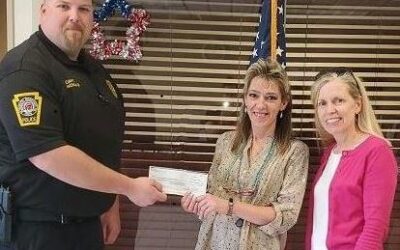 Plymouth Borough Police Department Donation