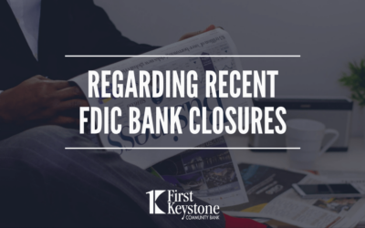 Regarding Recent FDIC Bank Closures