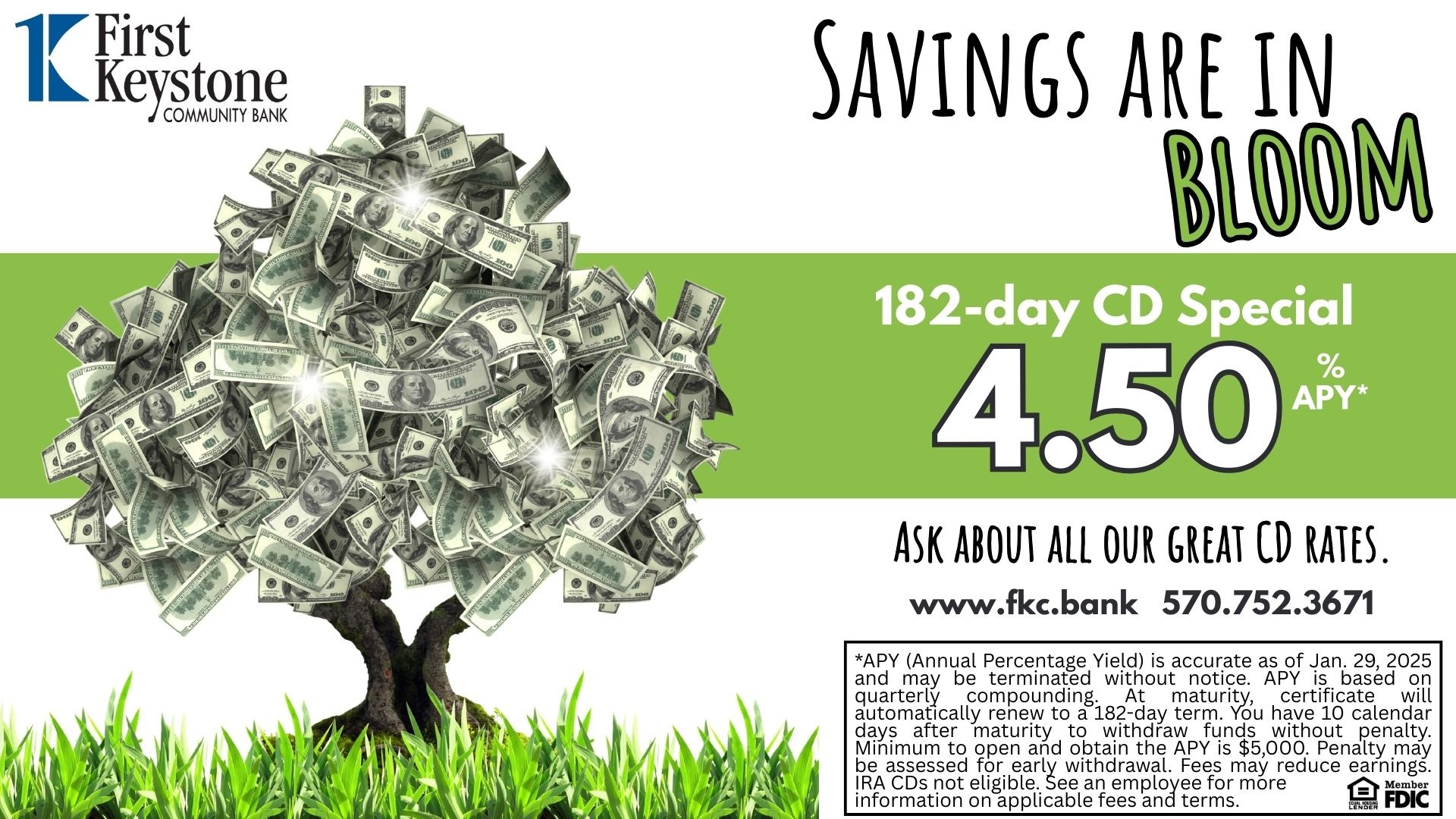 First Keystone Community Bank HELOC Ad