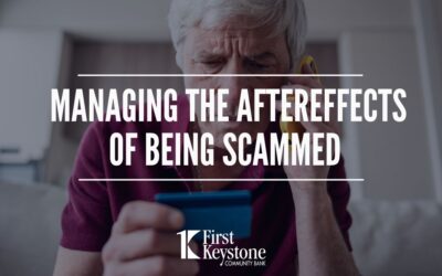 Managing the aftereffects of being scammed